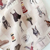 Ozzie Linen Tea Towel