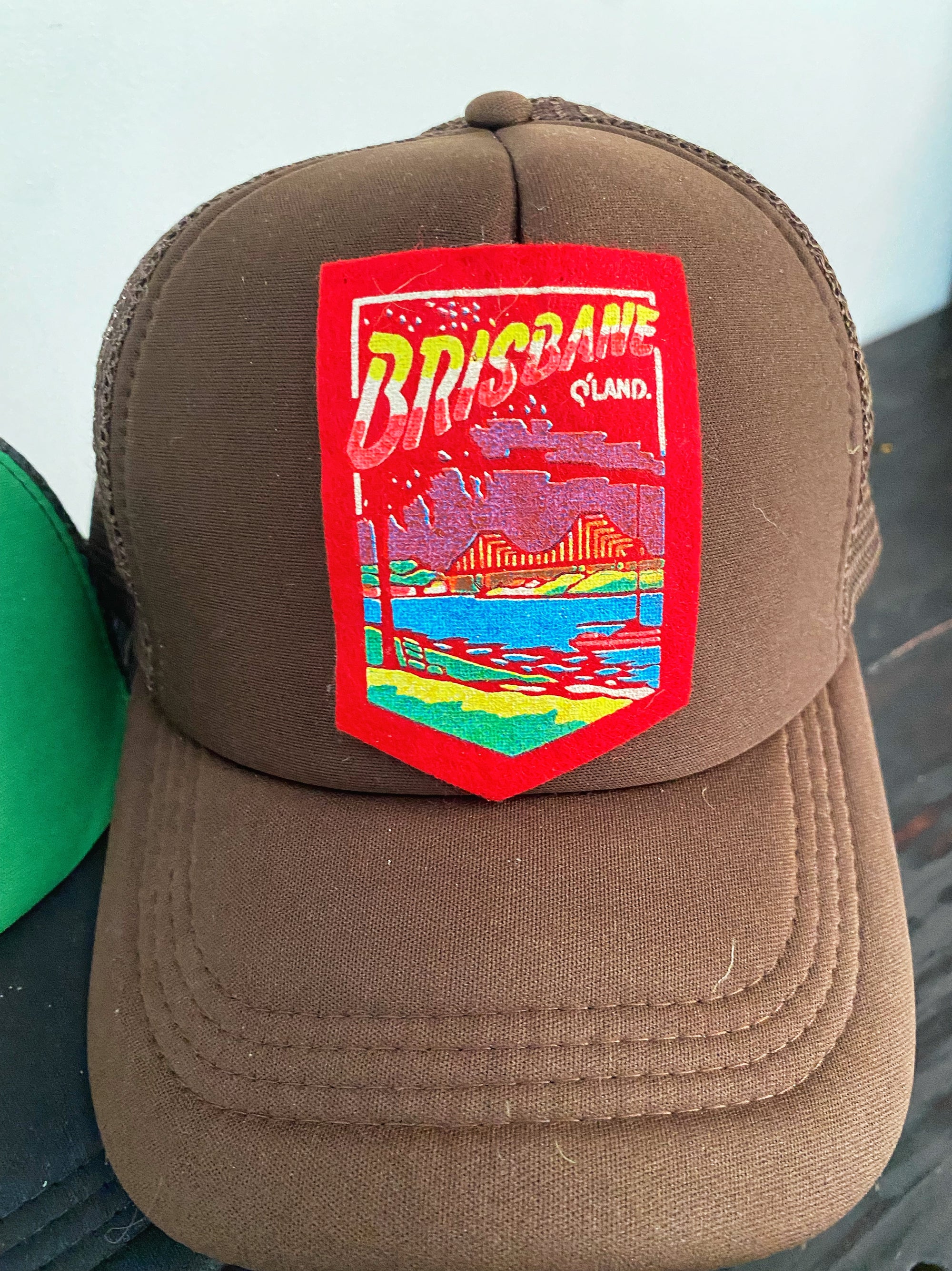 Brisbane Vintage Patch Baseball Cap