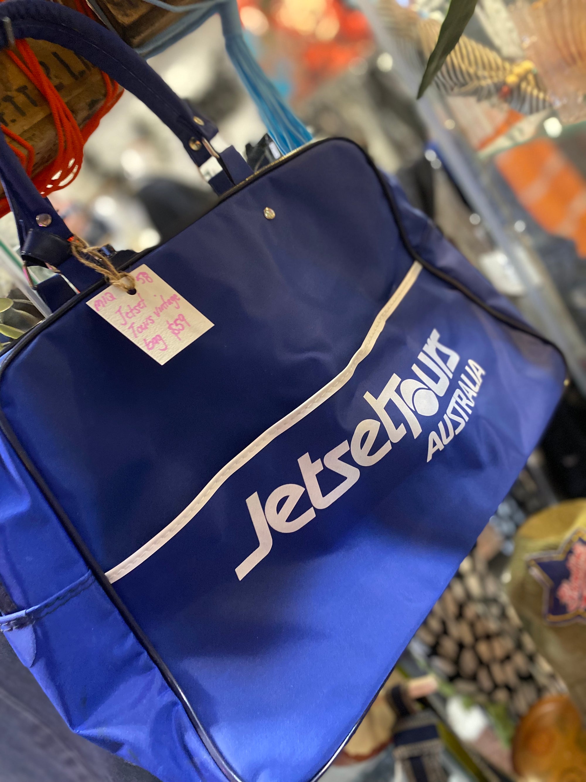 Retro Jetset Tours Australia Travel Bag