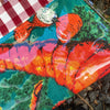 Lobster Retro Tea-towel-To-Clutch/Shoulder Bag
