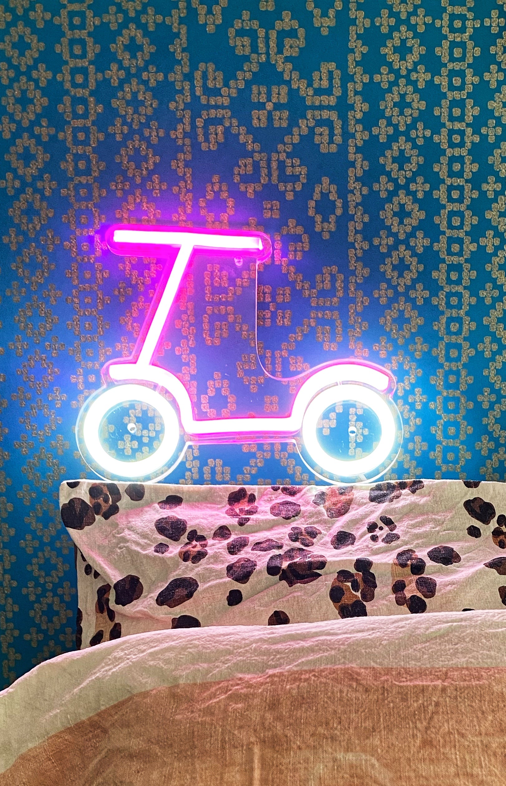 Neon Scooter Light
