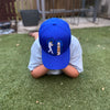 Ekka Wood Chopping Blue Baseball Cap