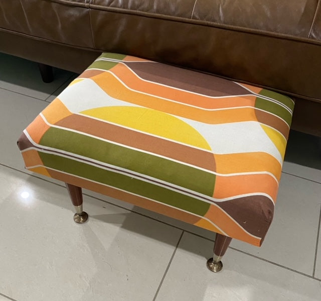 Mid Century Foot Stool