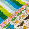 Pretty Pastel Floral Tea Towel clutch