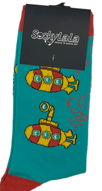 Socky La La Yellow Submarine Socks