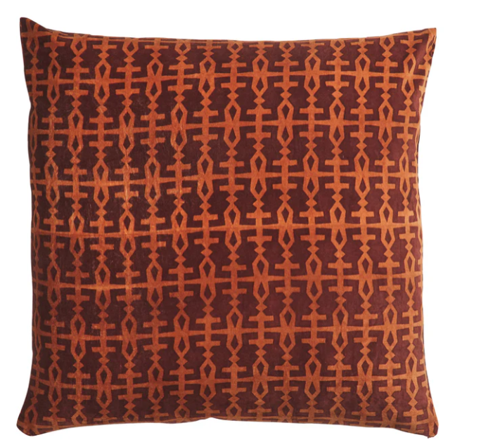 Amata Velvet Cushion - Clover Feather Insert