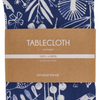 Navy Natives Linen Tablecloth