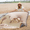 Take a Day Trip Tapestry Blanket